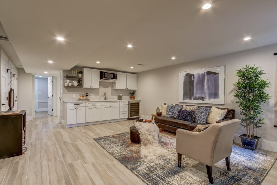 Basement Remodel Work