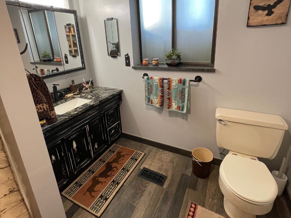 Rock top bathroom remodeling